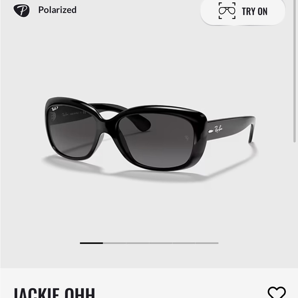 Ray-Ban Jackie Ohh Black Sunglasses